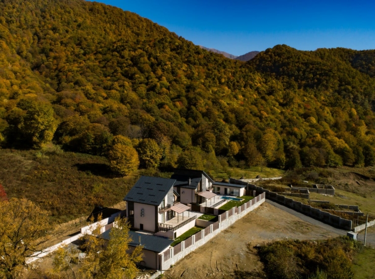 qubada kiraye villa hovuzlu