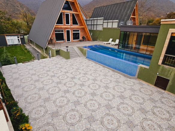 Qebelede-kiraye-A-frame-evler